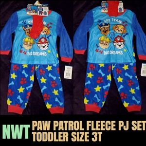PawPatrol Fleece PJ Set | Toddler Size 3T